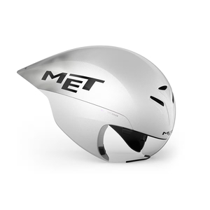 MET Drone Wide Body II - White Metallic | Glossy
